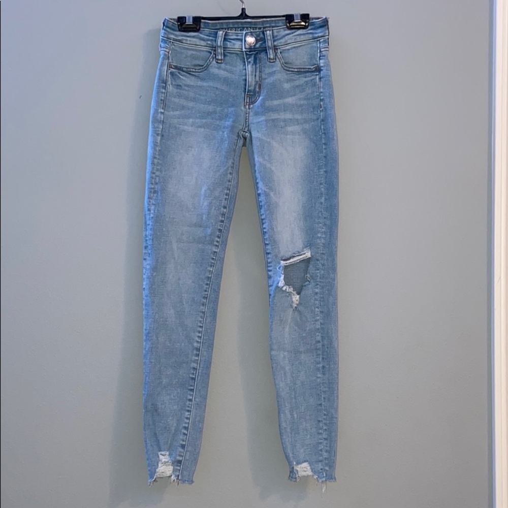 AE Light Wash Super Stretch Jeans